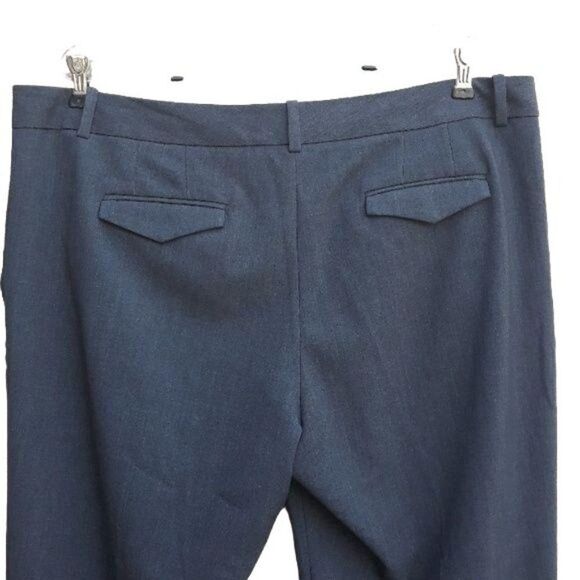 Calvin Klein Pants Trousers High-rise Bootcut Stretch‎ Charcoal Gray Sz 14 - Picture 7 of 8
